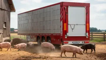Завод Grunwald в Калининграде начал серийно производить полуприцепы-скотовозы